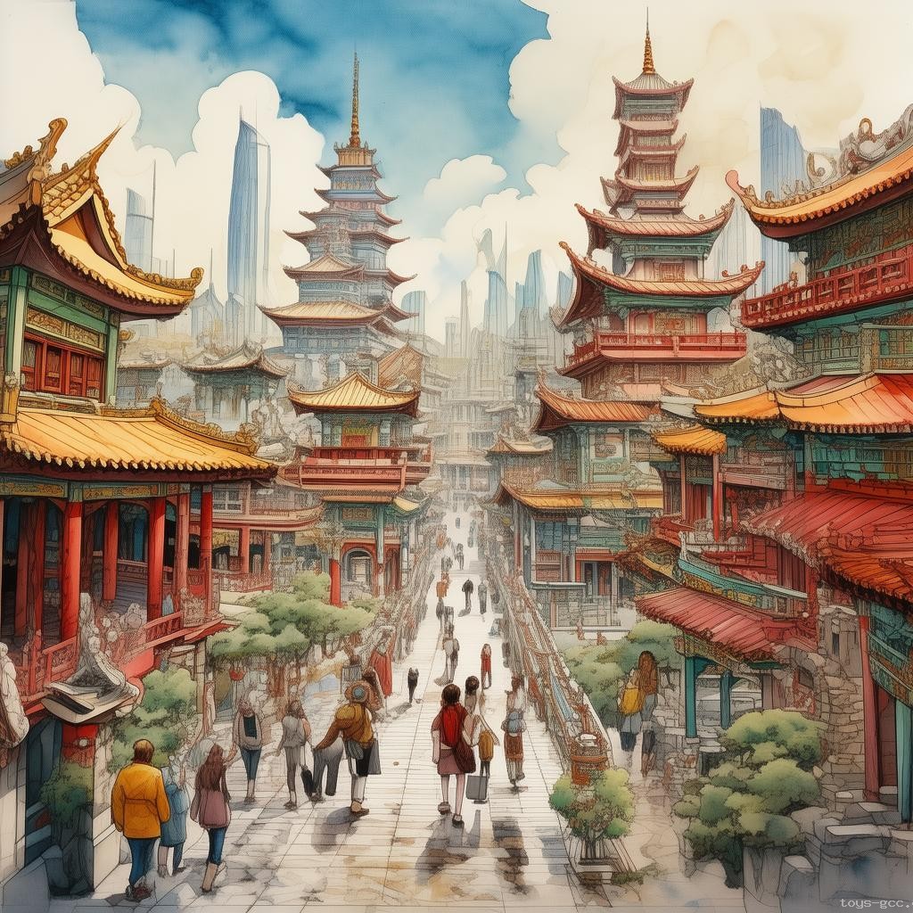 🏯古韵新探：中国现存古建筑的创新视角之旅，跨界解码宏伟